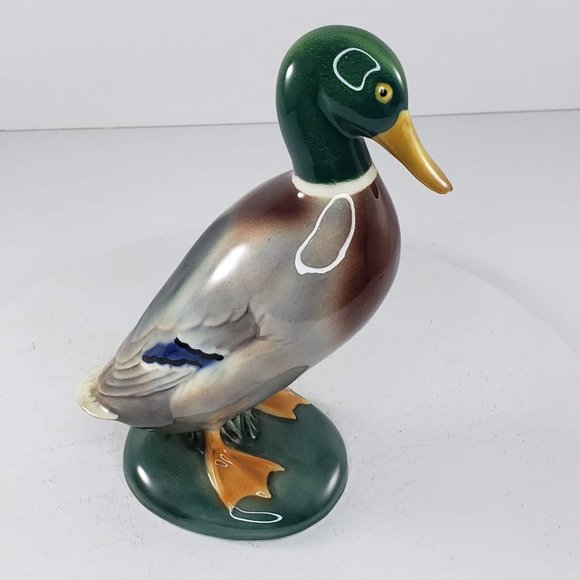 Will George Pasadena Mallard Duck Figurine 405M California Pottery - Picture 3 of 7